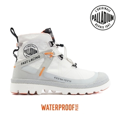 PALLADIUM PAMPA TRAVEL L+ WP+快穿輕量防水靴-女-白