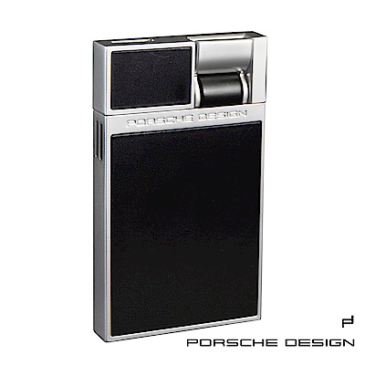 保時捷Porsche Design P3632平坦火焰打火機(黑)