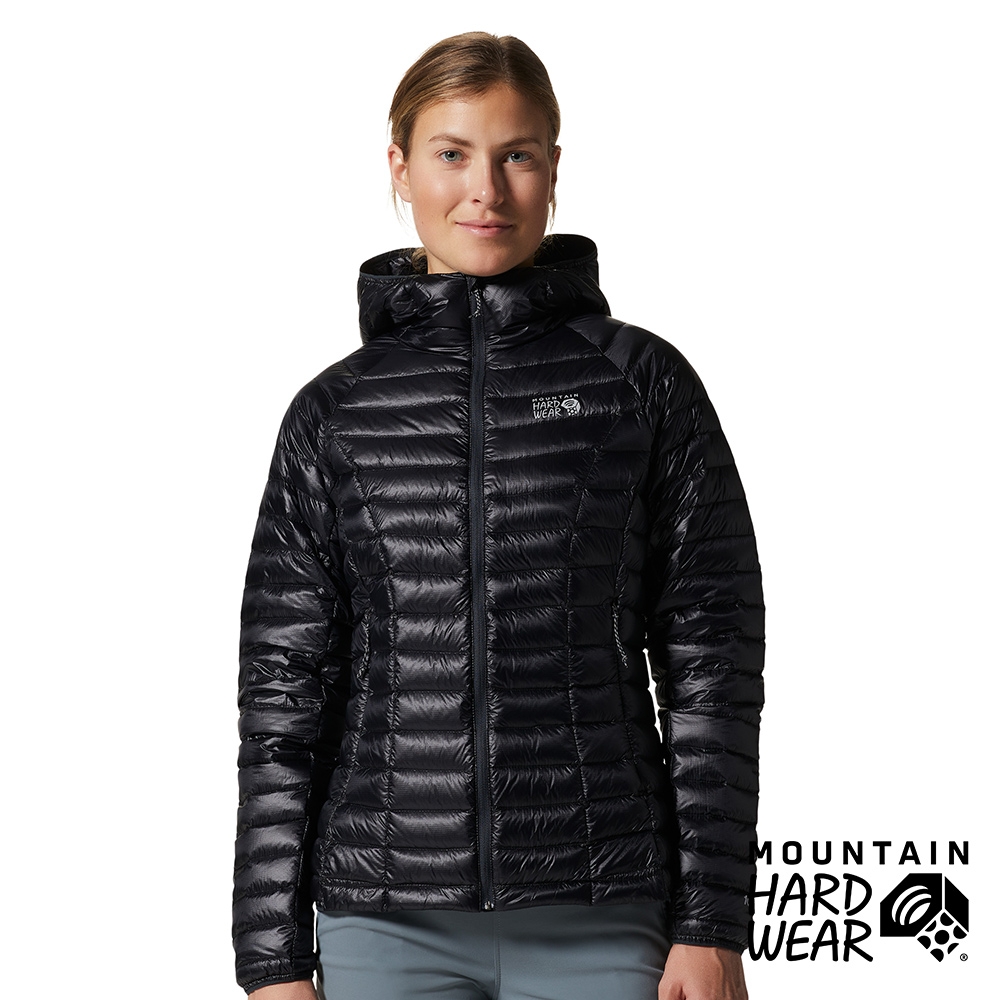 【Mountain Hardwear】Ghost Whisperer UL Jacket Women 超輕量保暖羽絨連帽外套 女款 黑色 #1897971