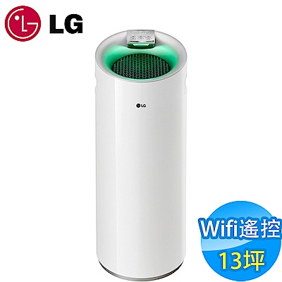 LG樂金 13坪 Wifi遙控空氣清淨機 AS401WWF1 白色