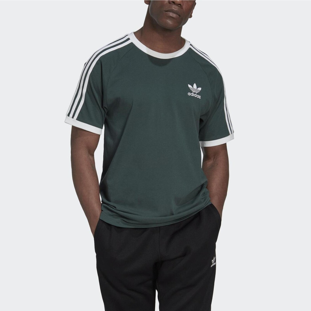 Adidas Trace Tee HM4913 男 短袖 上衣 T恤 運動 休閒 極簡 舒適 愛迪達 綠