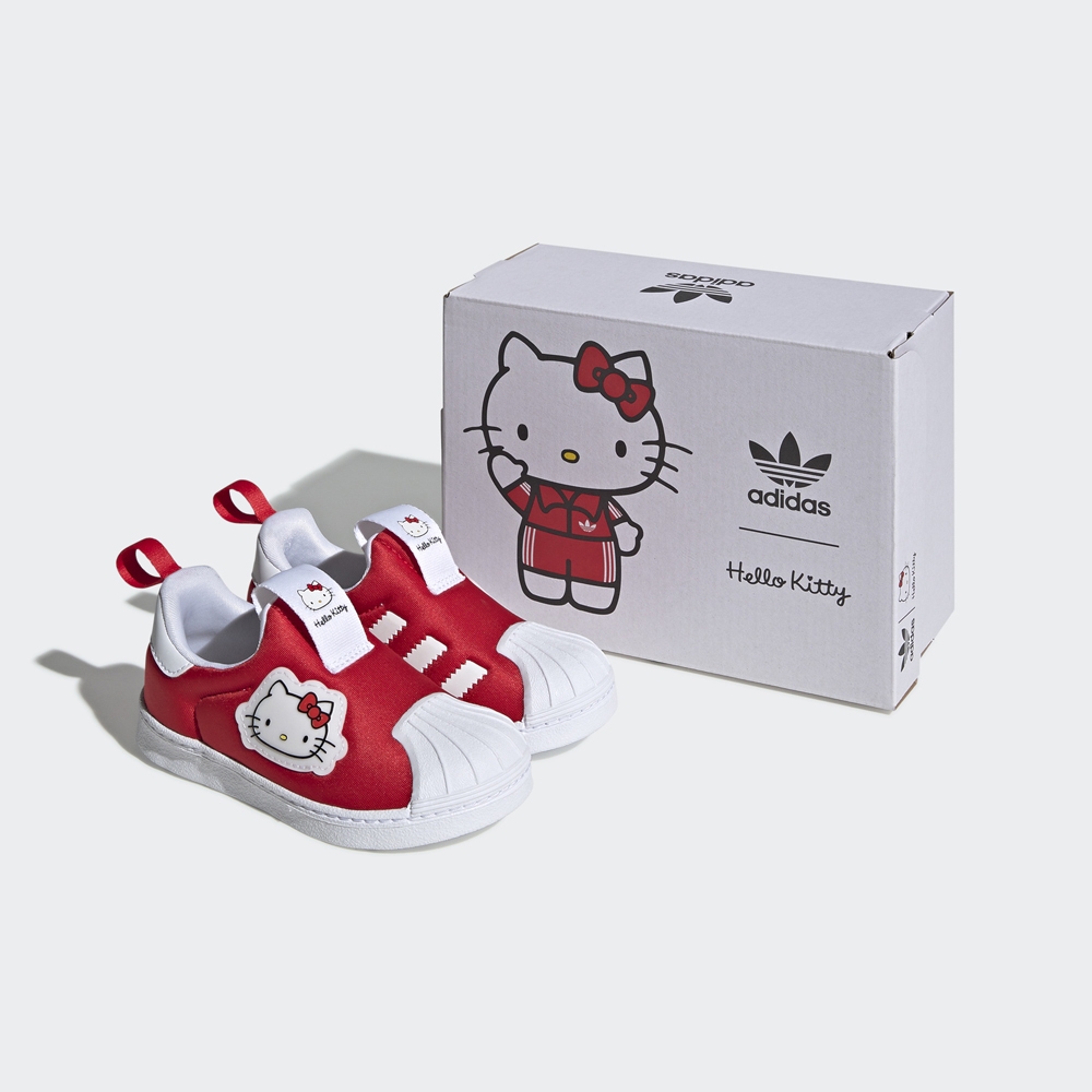 adidas HELLO KITTY X SUPERSTAR 360 運動鞋 童鞋 - Originals GY9213