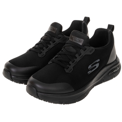 SKECHERS 女鞋 工作鞋系列 ARCH FIT SR 寬楦款 - 108023WBLK