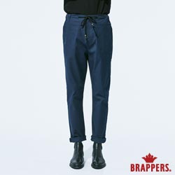 BRAPPERS 男款 鬆緊帶運動八分褲-藍