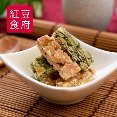 《紅豆食府》綜合酥糖(南瓜子+腰果)(80g/盒，共4盒)