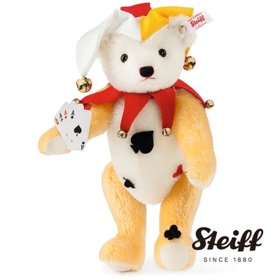 STEIFF德國金耳釦泰迪熊 Joker Teddy Bear 限量版