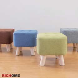 RICHOME 餅乾造型小方凳W30 x D30x H30CM