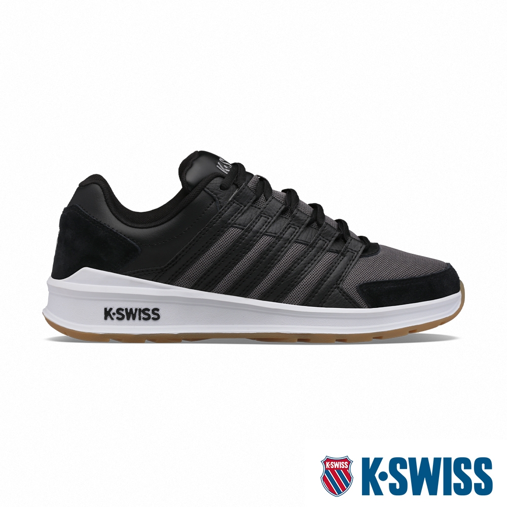 K-SWISS Vista Trainer T時尚運動鞋-男-白/黑/灰