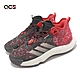 adidas 籃球鞋 Adizero Select 黑 紅 男鞋 美林 緩震 運動鞋 愛迪達 IF2164 product thumbnail 1