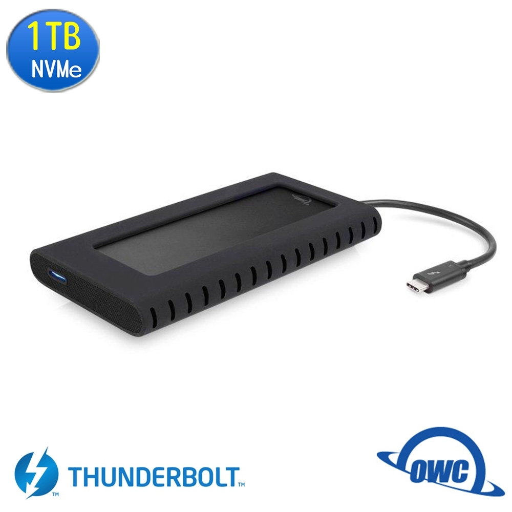 OWC Envory Pro EX 1TB Thunderbolt3 高速外接NVMe M.2 SSD行動硬碟