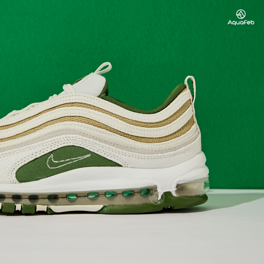 Nike Air Max 97 SE 男鞋白綠色氣墊避震休閒鞋DM8588-100 | 休閒鞋