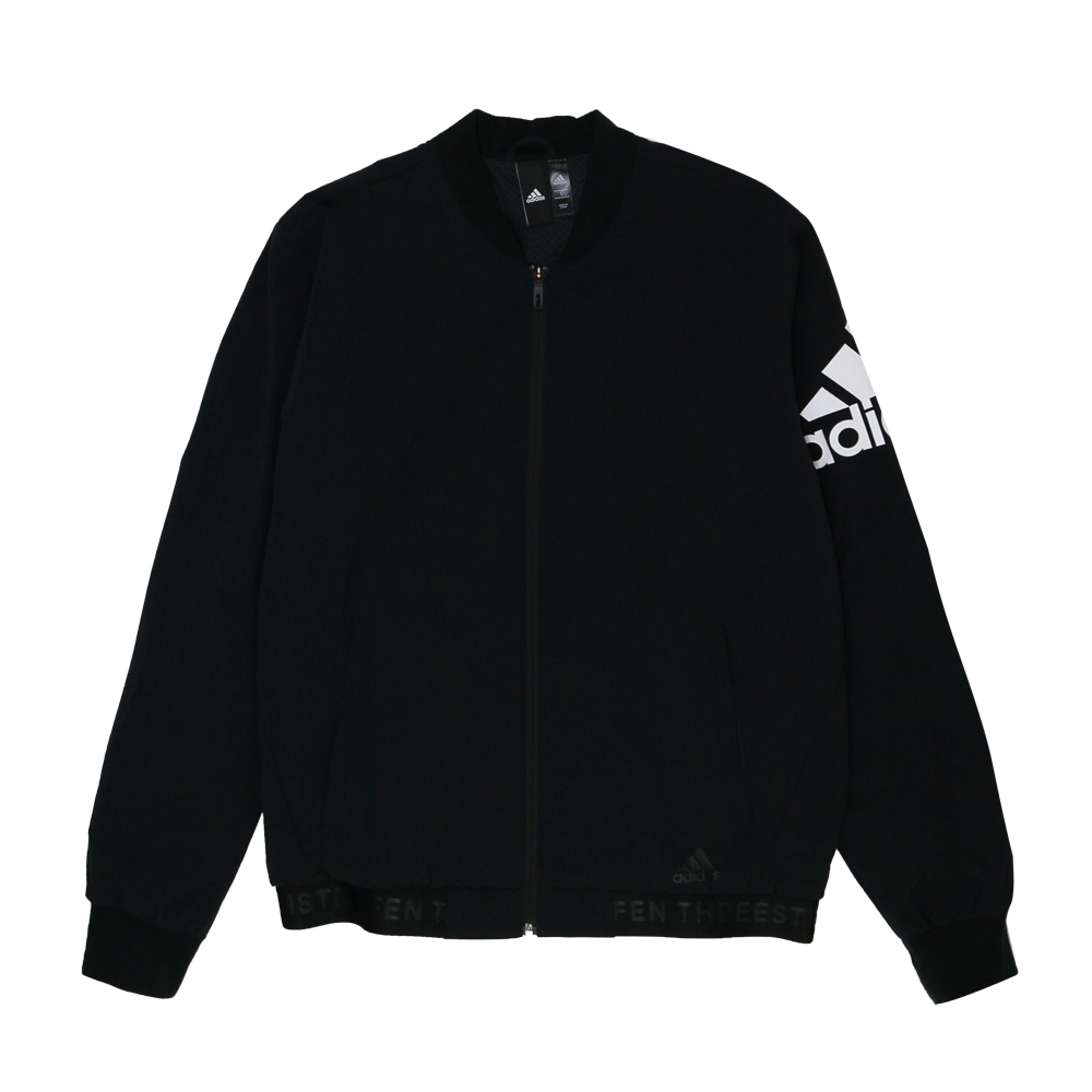 ADIDAS BOMBER WV WARM 男風衣外套 黑