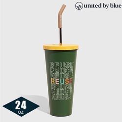 United by Blue 24oz Tumbler 不鏽鋼隨行杯 707-283｜344-REUSE-深綠 (700ml)