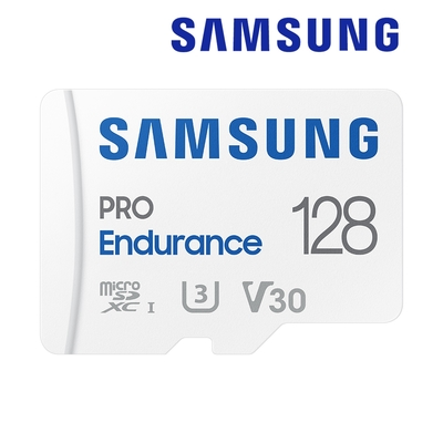 SAMSUNG 三星 PRO Endurance microSDXC UHS-I U3 V30 Class10 128GB 高耐用記憶卡 公司貨 (MB-MJ128KA)