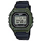 CASIO 多色方款造型實用數位休閒錶-綠(W-218H-3A)/43.2mm product thumbnail 1