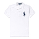 Polo Ralph Lauren 年度熱銷刺繡大馬短袖POLO衫(SKINNY FIT)(女)-白色 product thumbnail 1