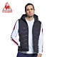 le coq sportif 法國公雞牌潮流羽絨背心 男-黑 product thumbnail 1