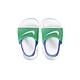 Nike Kawa 小童 藍綠白 輕便 舒適 彈性 涼鞋 運動 休閒 涼拖鞋 BV1094-300 product thumbnail 1
