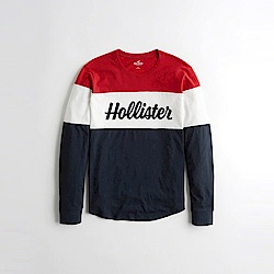 Hollister HCO  長袖 T恤 藍1082
