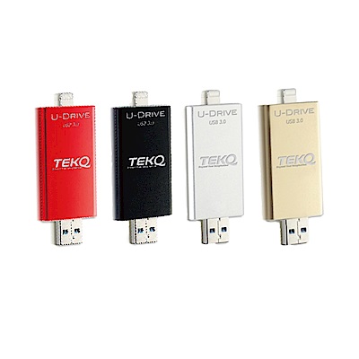 TEKQ U-Drive Lightning 128G USB3.1 雙用ios蘋果碟