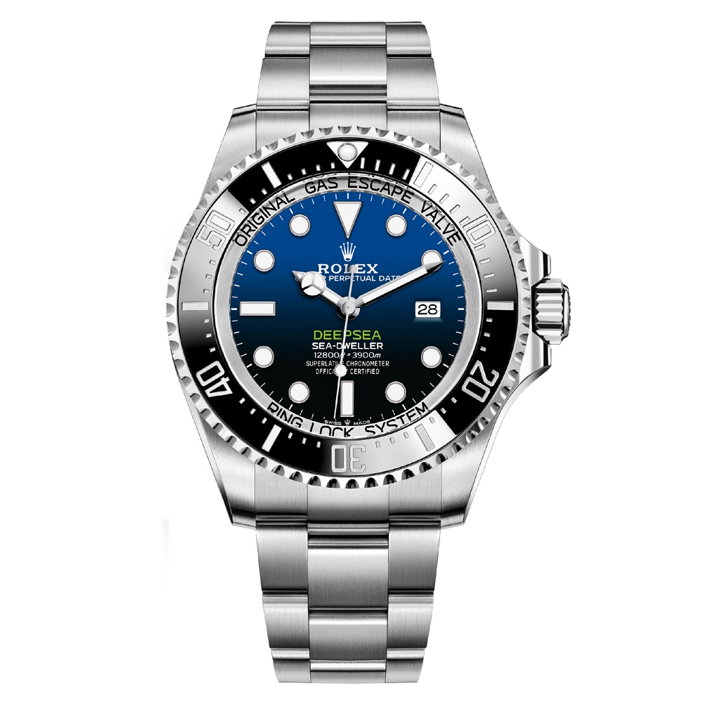 ROLEX 勞力士 126660 D-BLUE 漸層藍水鬼王 44mm (未使用展示品/2021年保單)