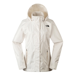 The North Face W MFO MOUNTAIN ZIP-IN JACKET 女防水外套-米白-NF0A8AV8QLI