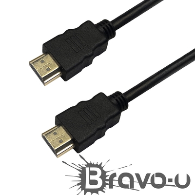 Bravo-u HDMI to HDMI 4K超高畫質影音傳輸線1.8M(2入)