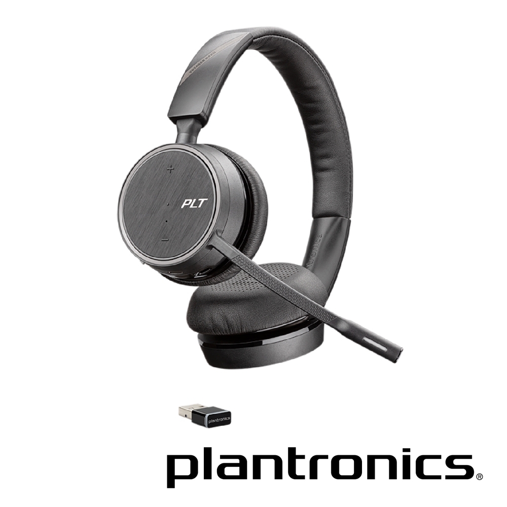 繽特力Plantronics Voyager 4220 UC 頭戴式降噪藍牙耳機| Plantronics