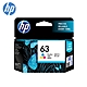 HP 惠普 63 彩色 原廠墨水匣 (F6U62AA) product thumbnail 1