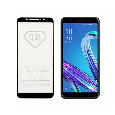 揚邑 ZenFone Max Pro ZB602KL 全膠滿版9H鋼化二次強化玻璃保護貼