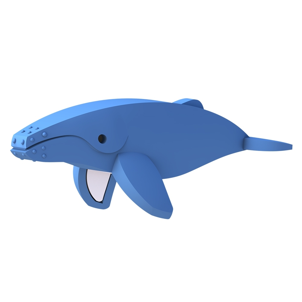 HALFTOYS 哈福玩具-3D海洋樂園：HUMPBACK WHALE 座頭鯨 STEAM教育玩具