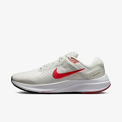 Nike Air Zoom Structure 24 [DA8535-010] 男 慢跑鞋 運動 休閒 支撐 緩衝 灰紅