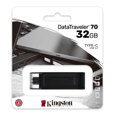 金士頓 Kingston DataTraveler 70 USB Type-C 32G 隨身碟 DT70 32GB