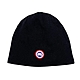 Canada Goose Standard Toque 白底徽章毛帽(黑) product thumbnail 1