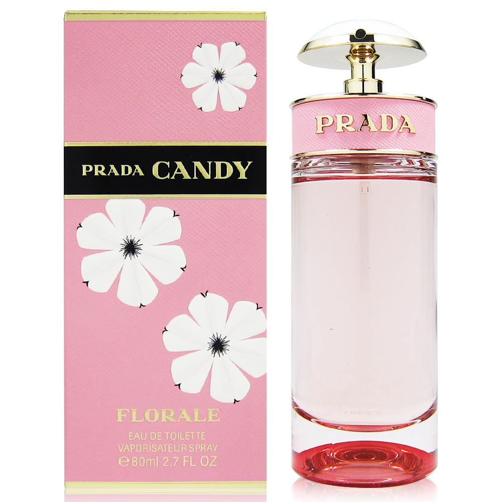 PRADA 花花小姐女性淡香水80ml 附專櫃隨機化妝包乙份