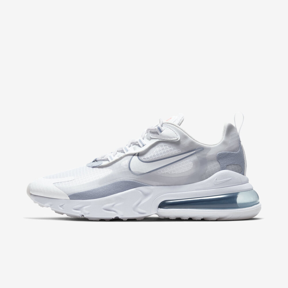 Nike Air Max 270 React Se [CT1265-100] 男鞋 運動 慢跑 籃球 緩震 穿搭 白 銀