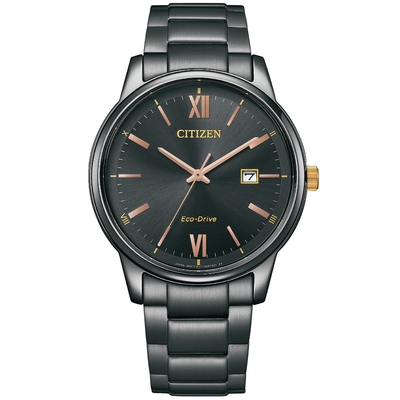 CITIZEN星辰 PAIR系列 光動能時尚腕錶 禮物推薦 畢業禮物40mm / BM6976-72E