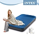 INTEX TPU充氣床附USB電動充氣幫浦單人加大-寬99cm(64011) product thumbnail 1