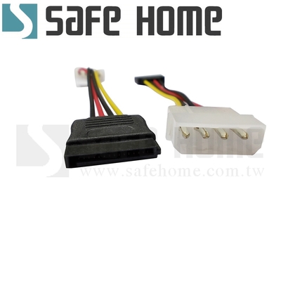 SAFEHOME SATA 1母 轉 大4P 1公 線 CC0411