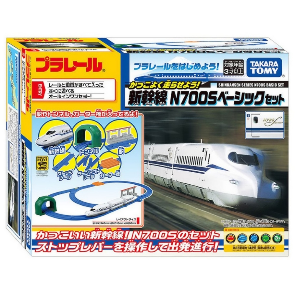 日本鐵道王國 新幹線N700S 基本套組 TP17860