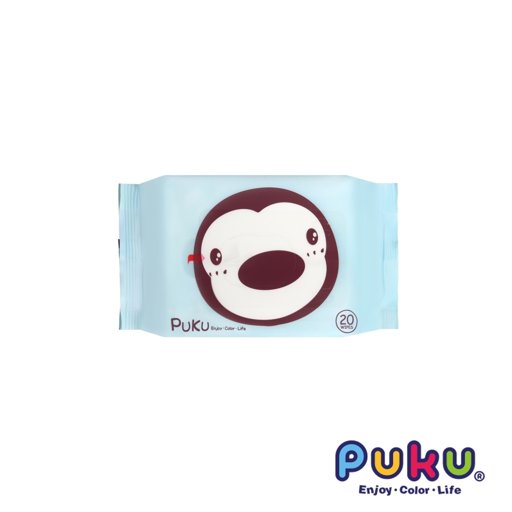 【PUKU】20抽嬰兒柔濕巾隨身包