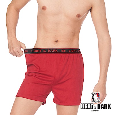 LIGHT&DARK 時尚舒適速乾織帶機能平口褲(回饋8件組)