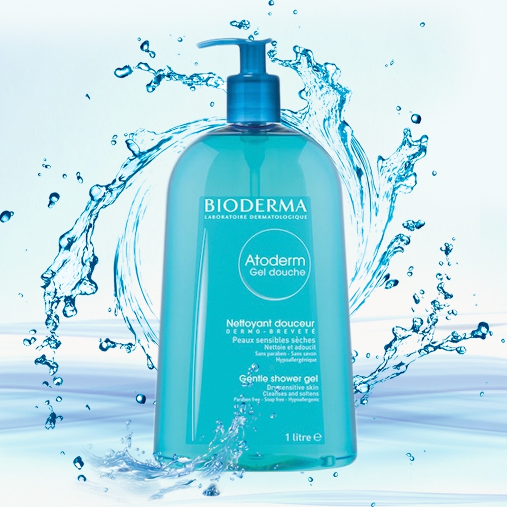 Bioderma 舒益淨沐浴露 1L (原 滋潤溫和潔膚露) 貝膚黛瑪