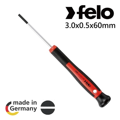 【FELO】240精密型一字起子Θ-3.0x0.5x60mm(24003350)