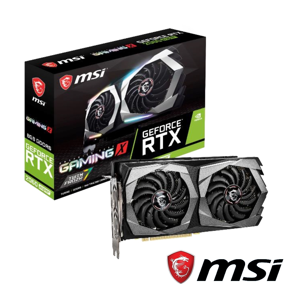 MSI微星 GeForce RTX 2060 SUPER GAMING X 顯示卡