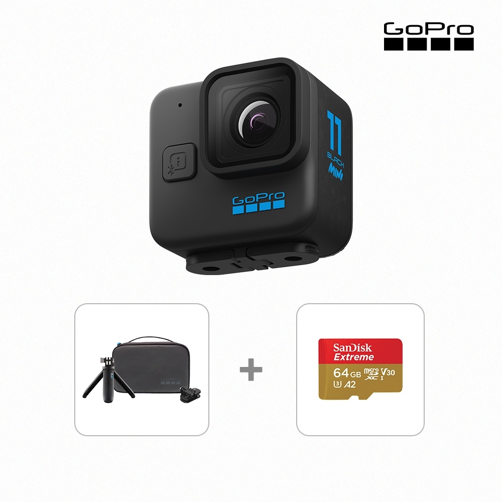 GoPro HERO11 Black Mini旅行袋著走組| GoPro 運動攝影機| Yahoo奇摩