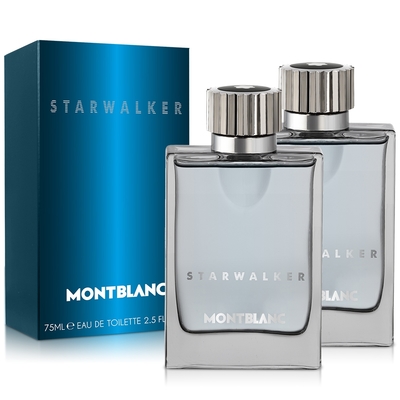 MONTBLANC 萬寶龍 星際旅者男性淡香水(75ml)X2入