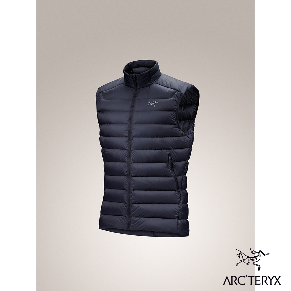 Arcteryx 始祖鳥 男 Cerium 羽絨背心 黑寶石