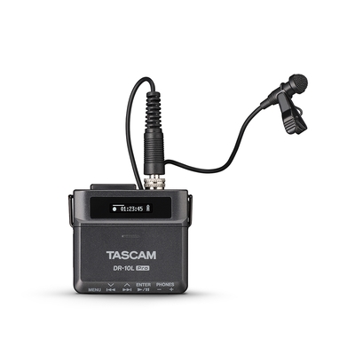 TASCAM DR-10L Pro 便攜式外景錄音機 領夾式麥克風 公司貨