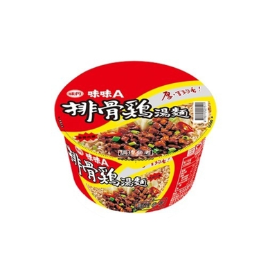 味味A-排骨雞湯麵90g(12碗) (效期:2024.07.08)